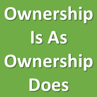 Ownership I as ownership does